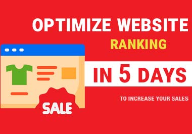 i Will Optimize Website SEO in 5 days - build 10 back...