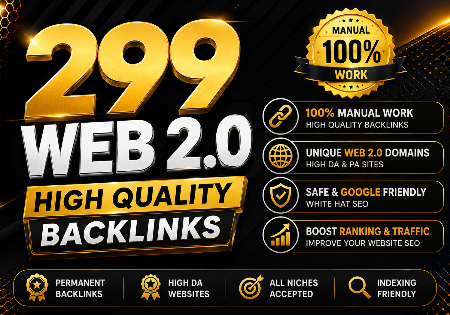 I Will Create 299 High Quality Web 2.0 Backlinks 100 ...