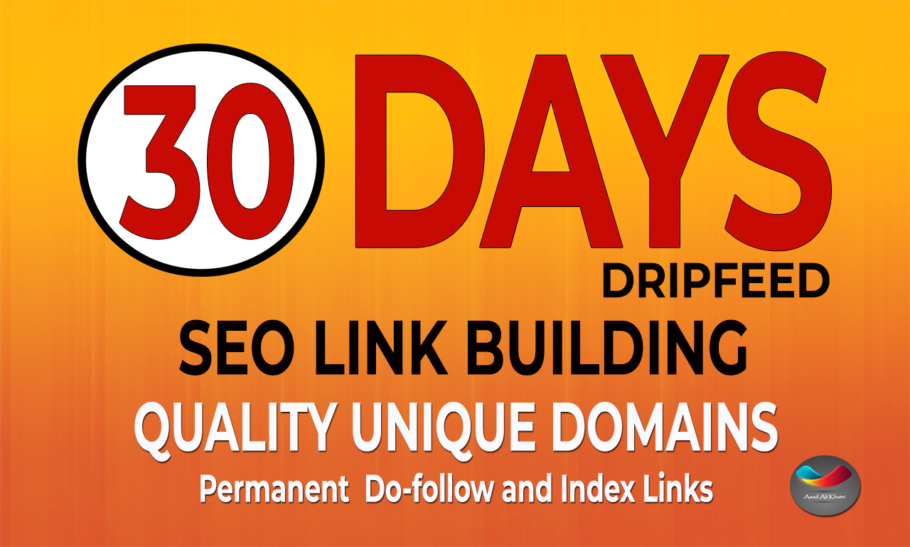 Submit 30 Days Drip Feed SEO Link Building Service fo...