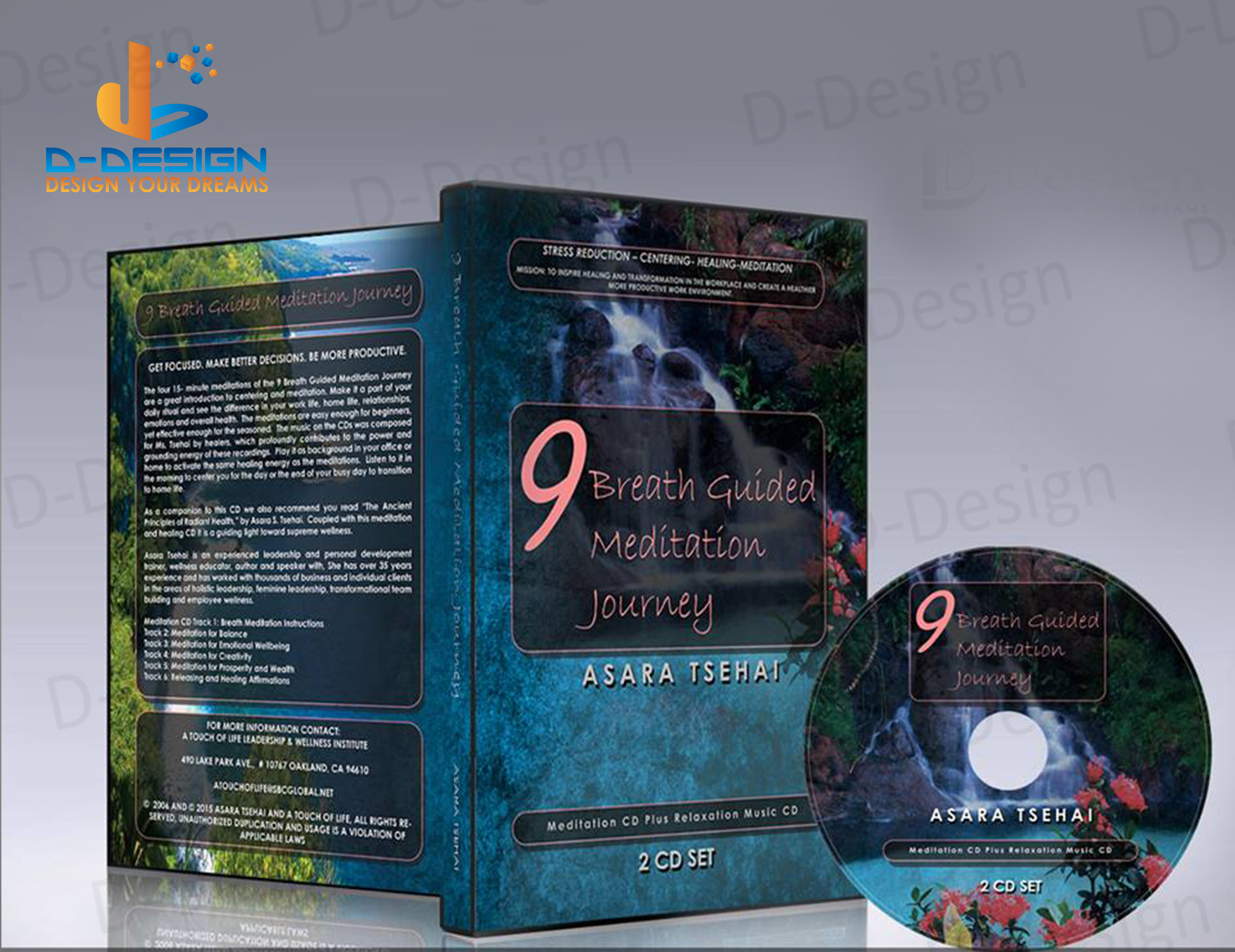 I will do CD, DVD Front, Back, Label, Boxes cover...
