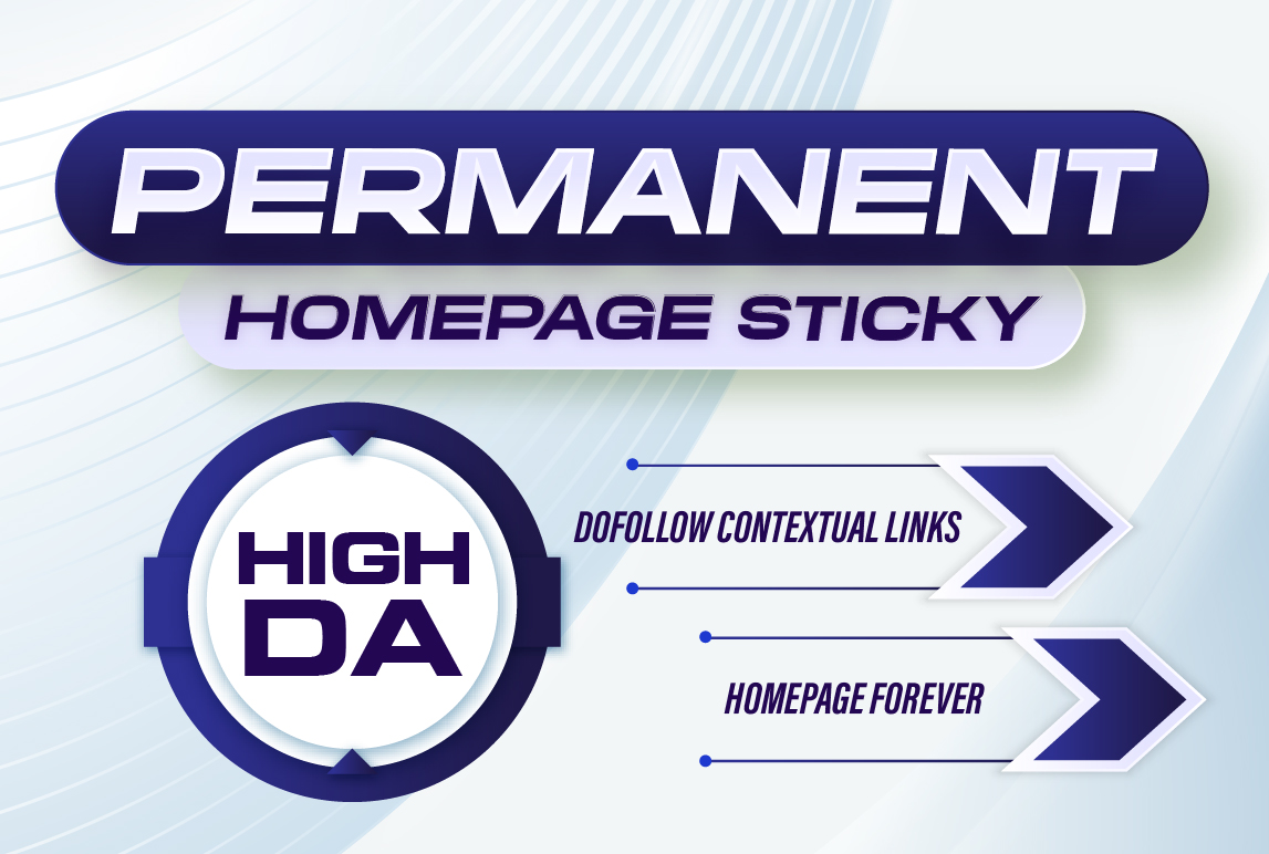 Make 10 High DA PERMANENT HOMEPAGE PBN DOFOLLOW BACKL...
