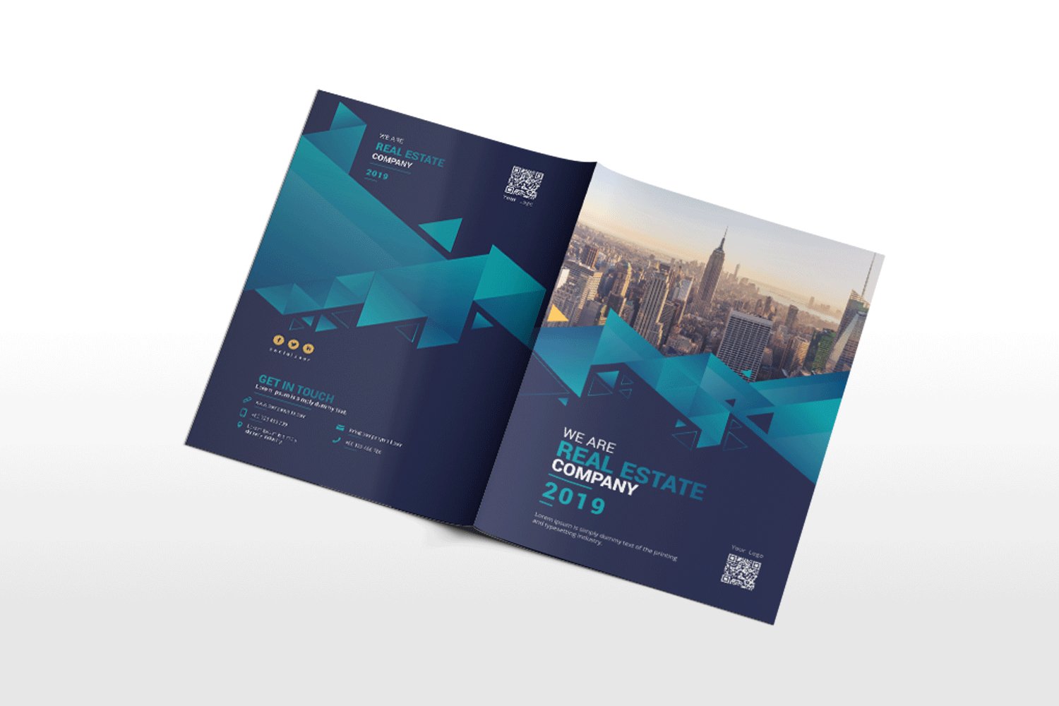 I will design brochure for print and web