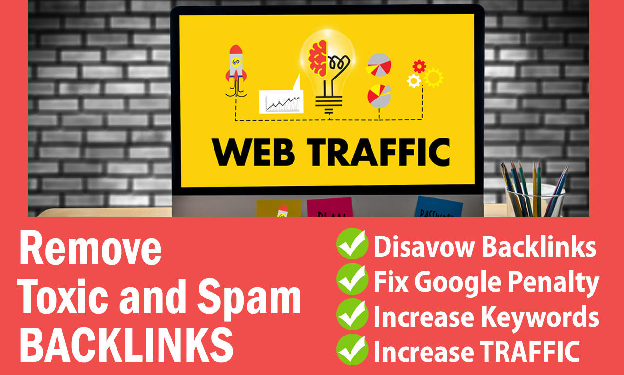 Remove toxic links disavow bad backlinks and fix pena...