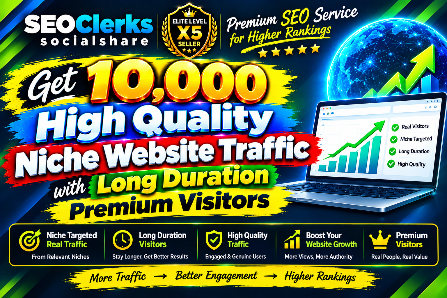 Get 10,000 High Quality Niche Website Traffic with Lo...