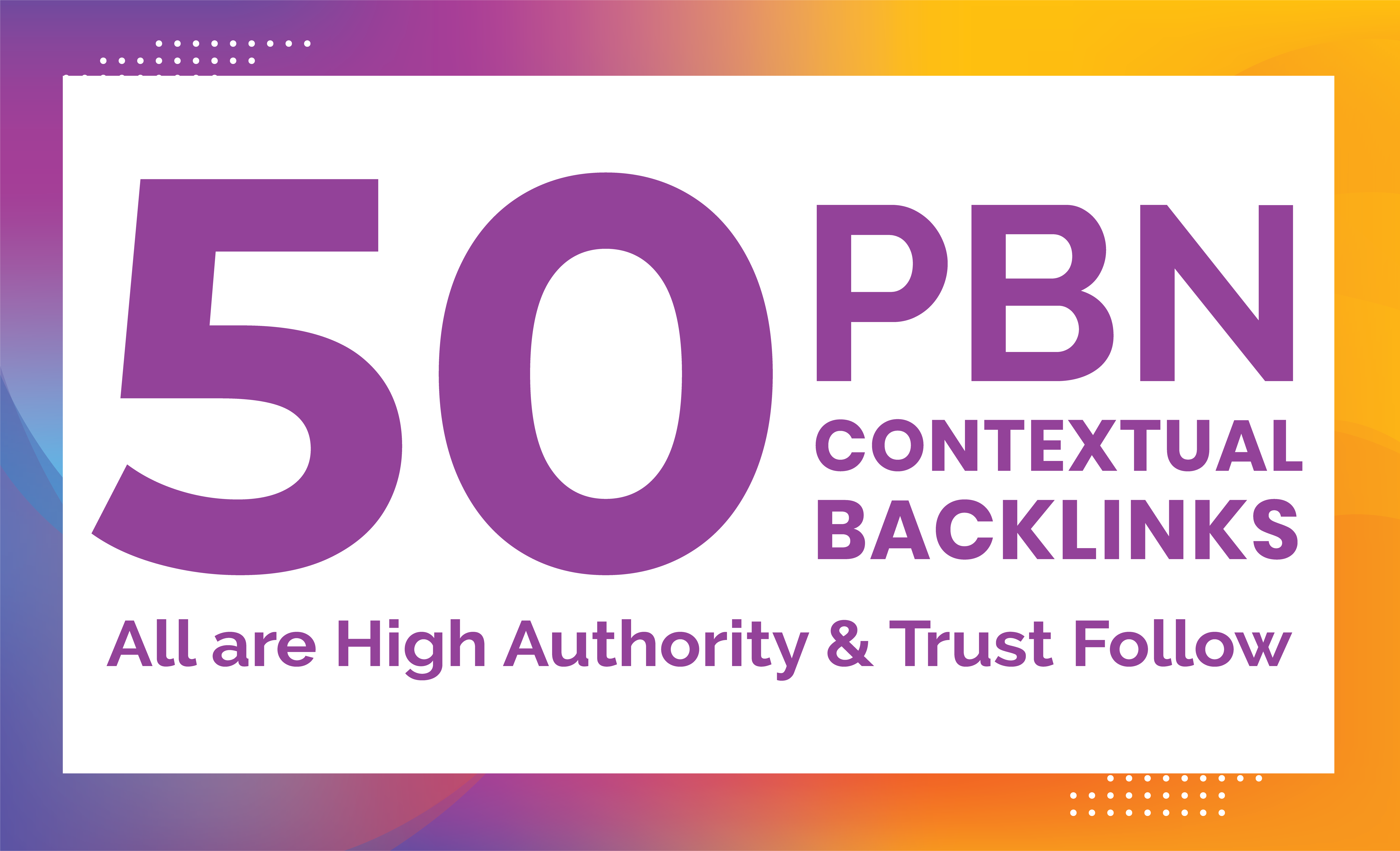 Do 50 PBN contextual backlinks Permanent Do Follow Ho...