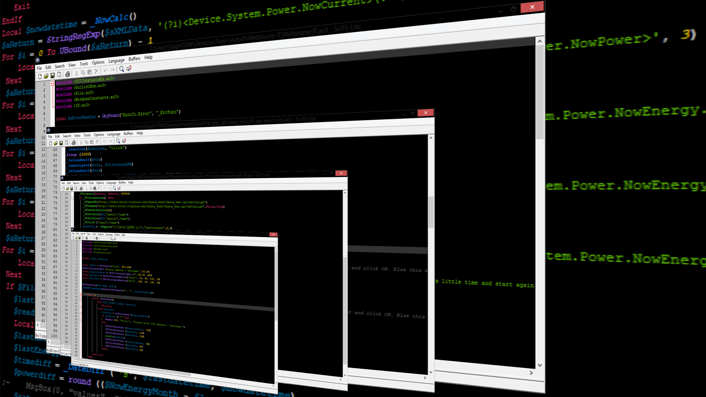 make autoit selenium scripts and macros for web autom...