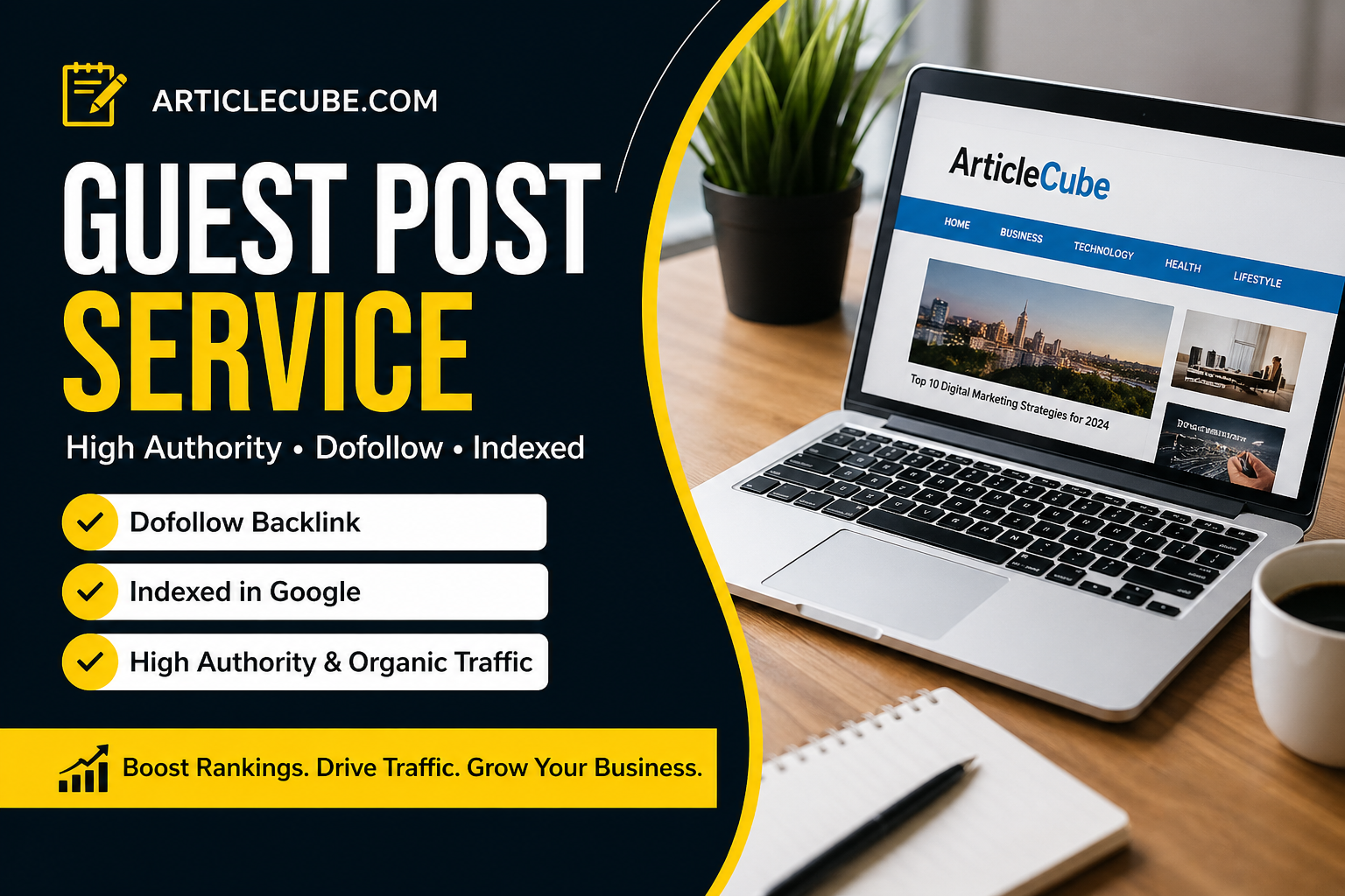 Publish a Guest Post on Articlecube DA 51 Dofollow an...