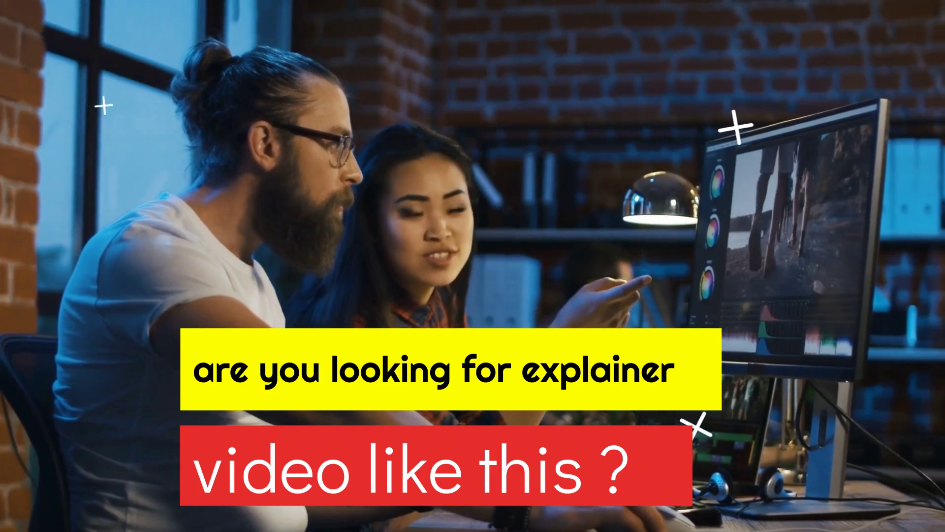 I will do short video ads with royalty free stock vid...