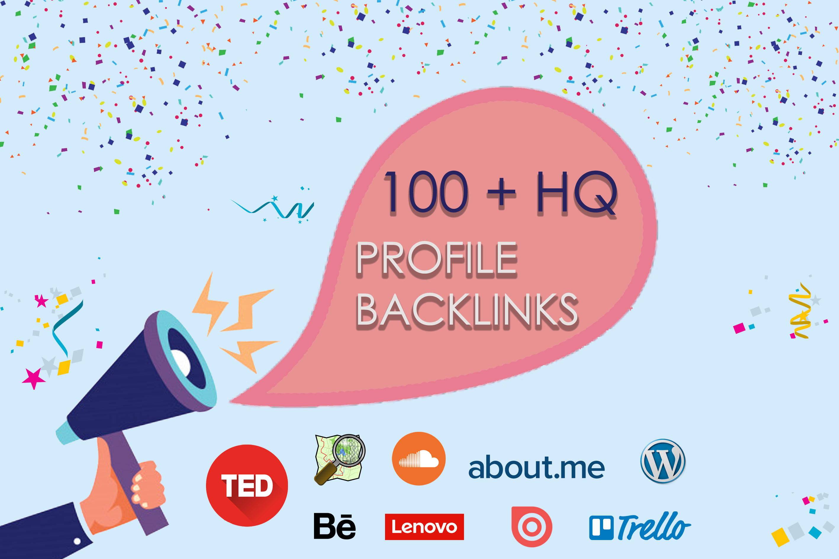 I Will Create 50 Manual Profile Backlinks From High A...