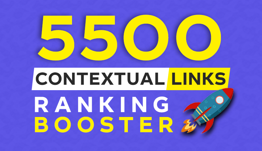 5500 Contextual SEO Links for Website Ranking with Ba...