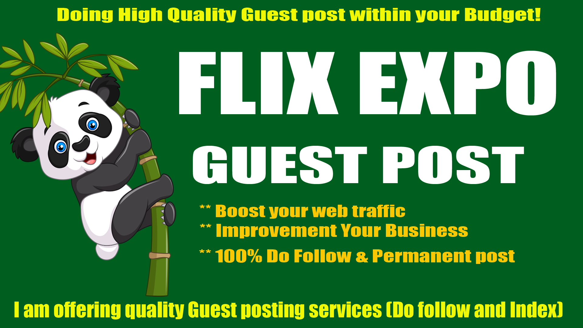 Guest post on Flix Expo with Quality Content Marketin...