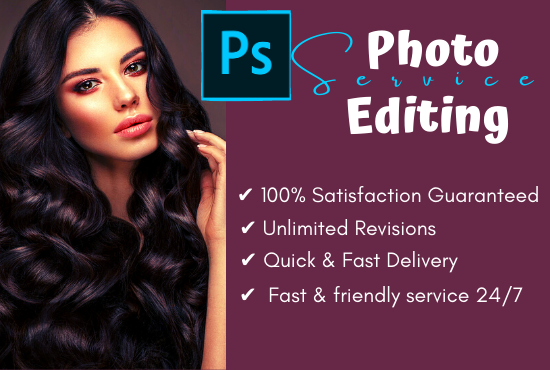 I will do Photoshop editing and image retouching prof...