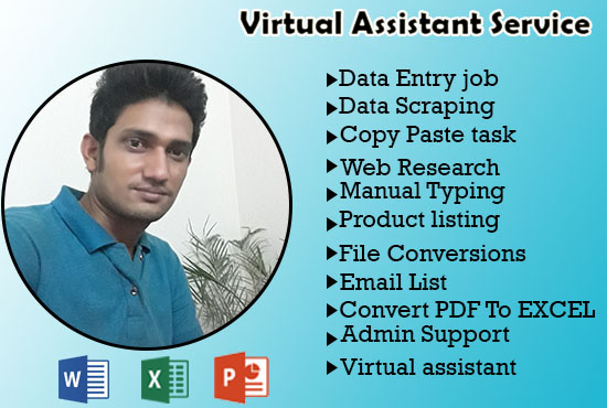 I will be your virtual assistant and social media adm...