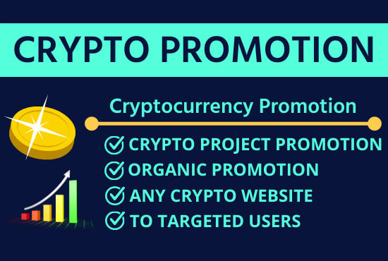 I will promote crypto, ico, airdrop, token or coin...