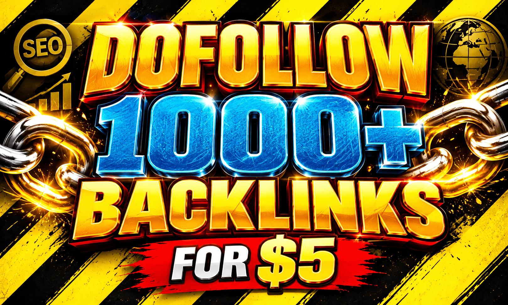 1000+ dofollow only seo backlinks