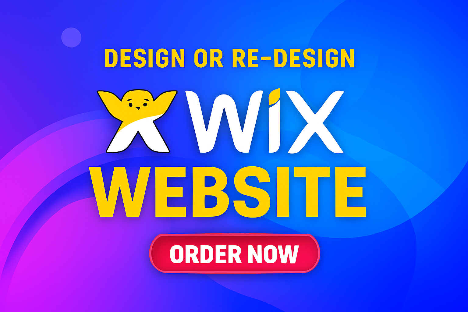 I will design or redesign wix website, fix wix issue...