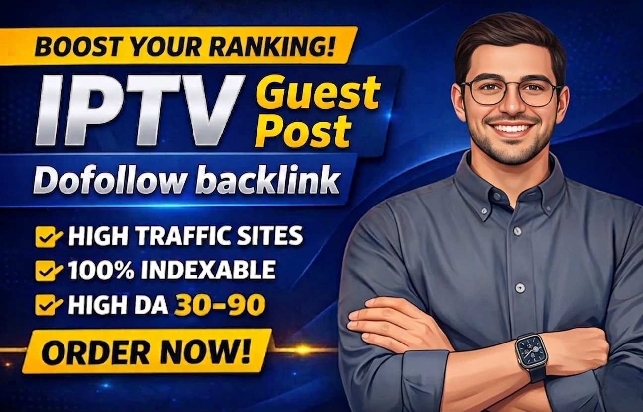 IPTV Guest Post Dofollow backlink