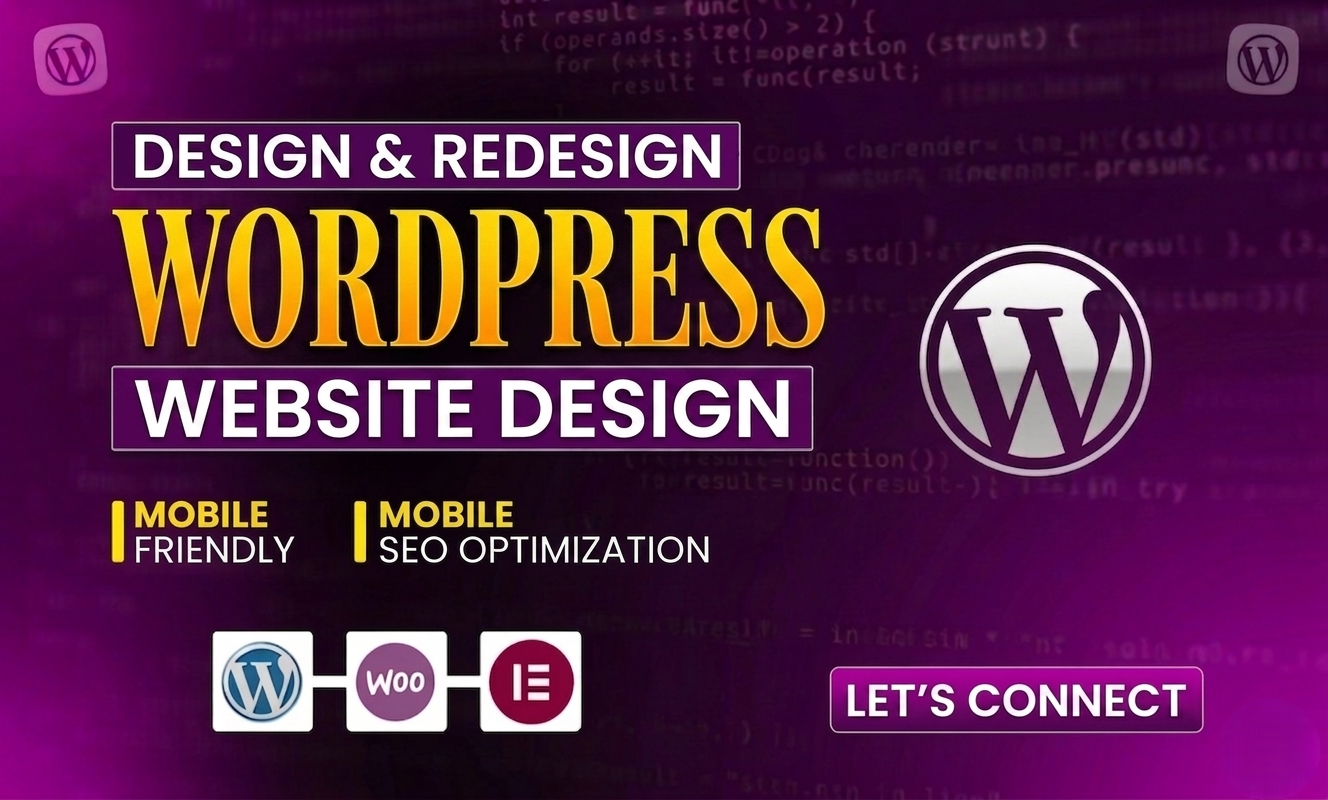 I will design, redesign business wordpress website as...