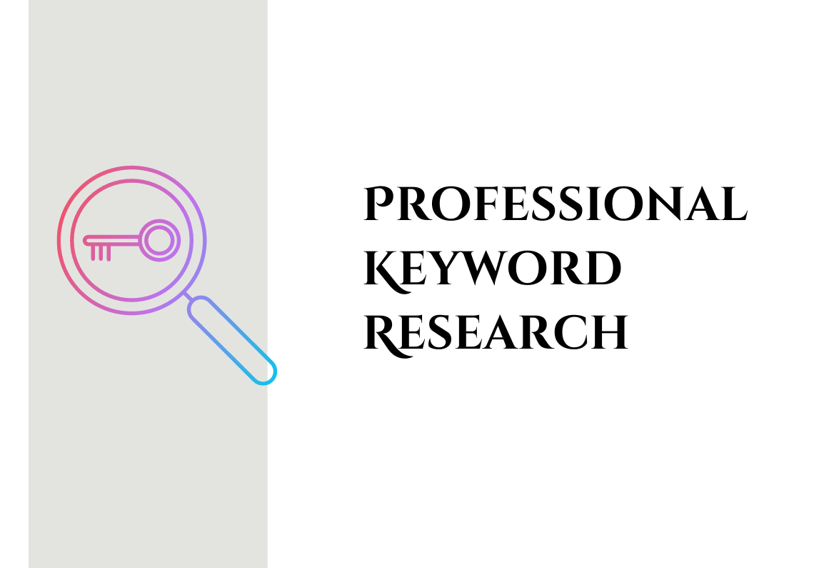 I will do in depth keyword research, profitable seo ...
