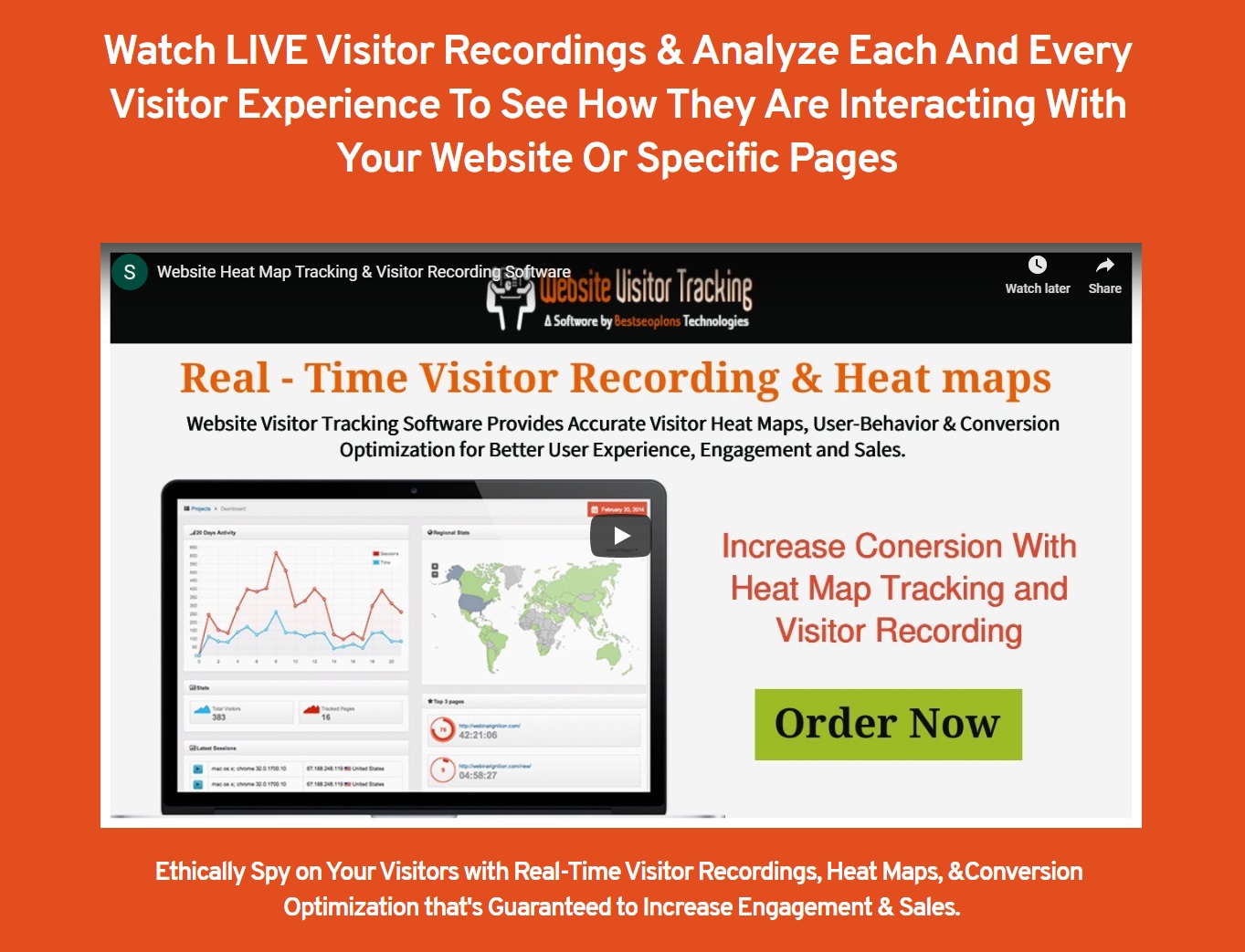 Setup Website Heatmap Tracking & Visitor Recordin...