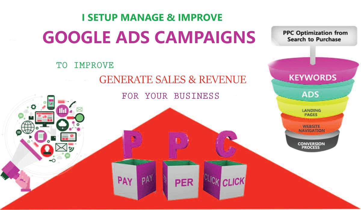 I will setup and manage google ads adwords PPC campai...