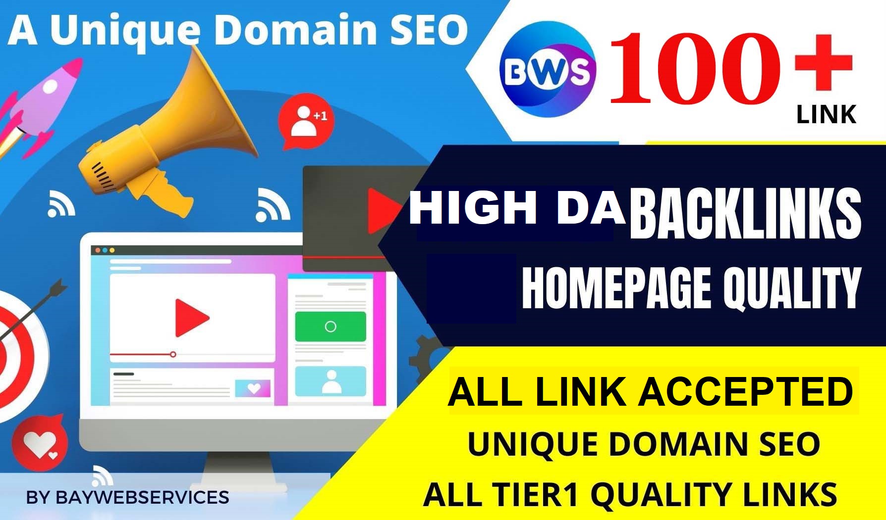 Get 100 High DA Contextual Backlinks, Buy Dofollow b...