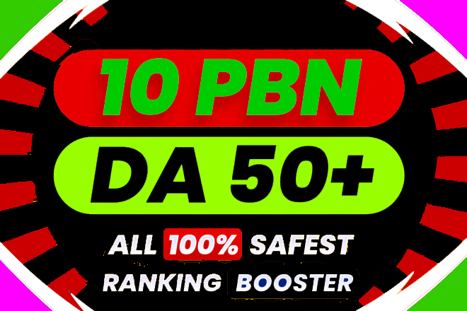 Get Improve Ranking on google 10 PBN DA 50+ Homepage ...