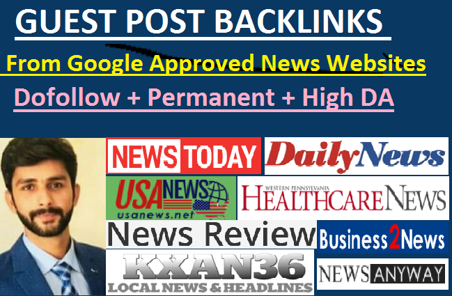 I will build SEO backlinks on google news site with d...