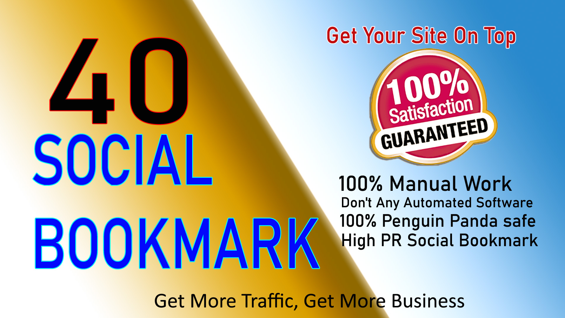 Manually Create 40 PR10 Social Bookmarking Backlinks ...