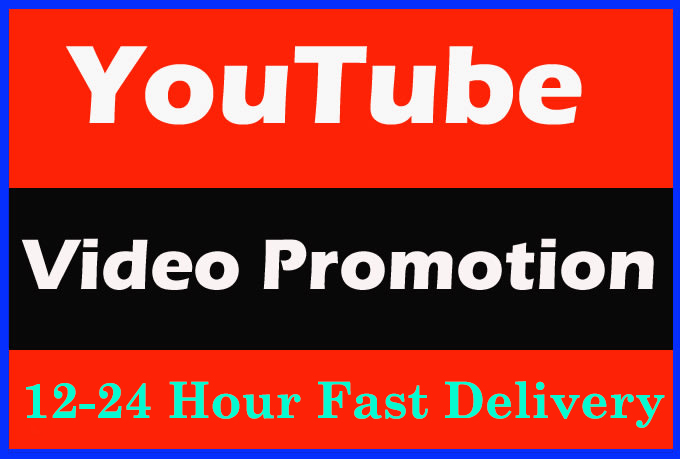 Awesome YouTube video Promotion And super fast delive...