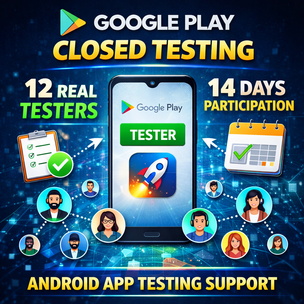 Android app closed testing support with real testers ...