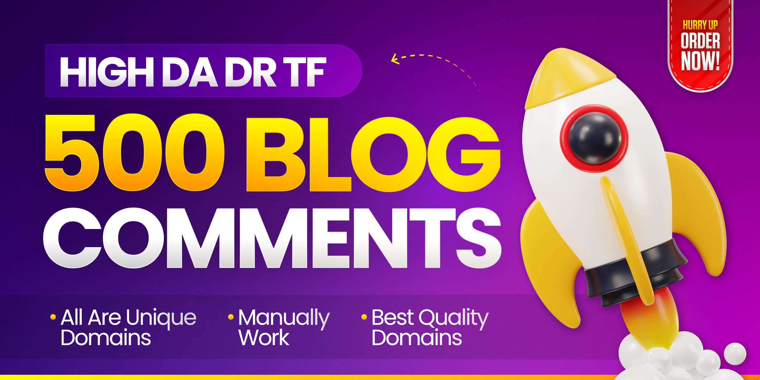 Create 500 High Quality Blog Comments Backlinks