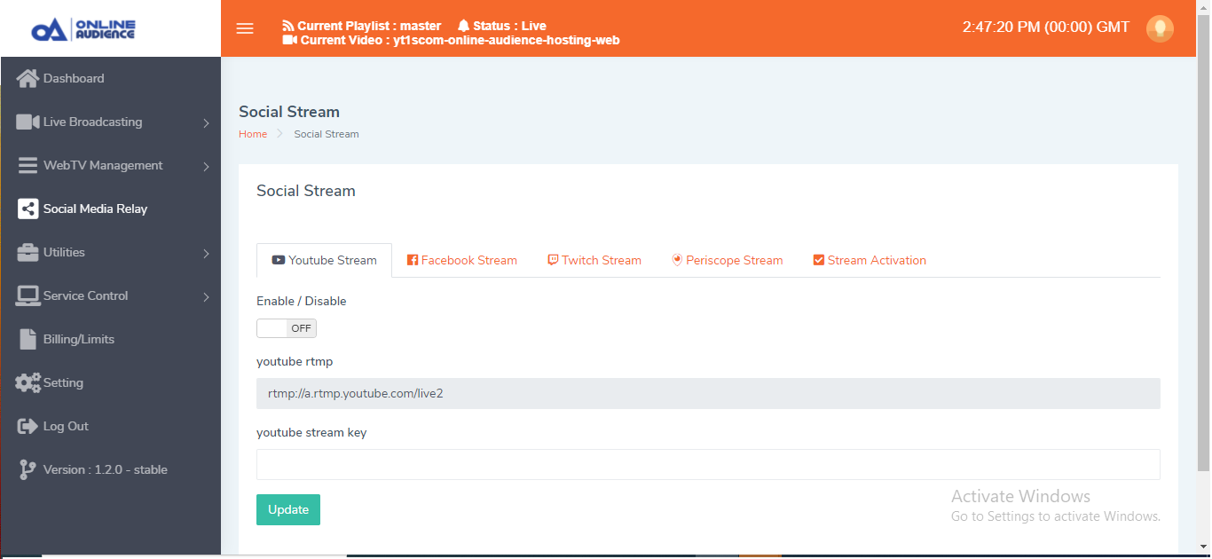 CREATE TV CHANNEL STREAM LIVE VIDEO & CREATE PLAY...