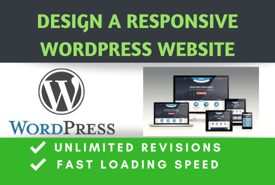 I will create a 5 page responsive WordPress website d...
