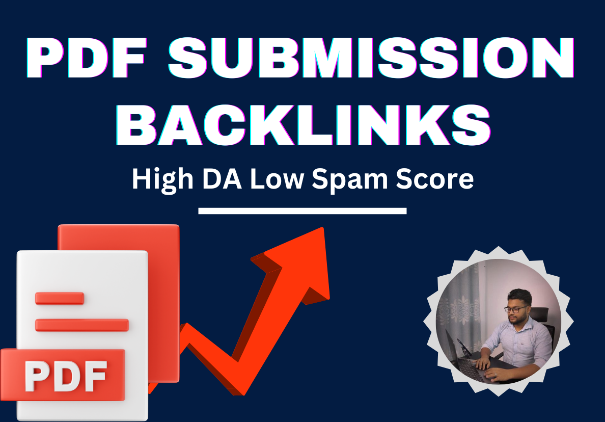 100 PDF submission/share on top high DA-PA site and L...