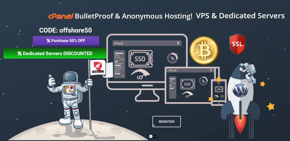 Offshore, DMCA Ignored Hosting