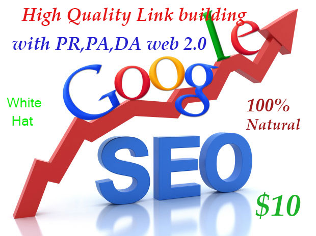 I will do quality backlink with high pr, pa, da sit...