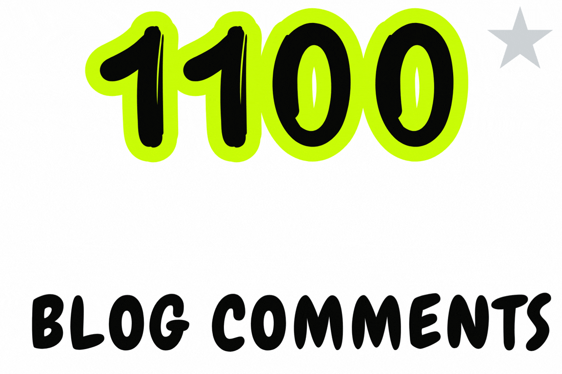 Get 1100 live blog comment manual backlinks from High...