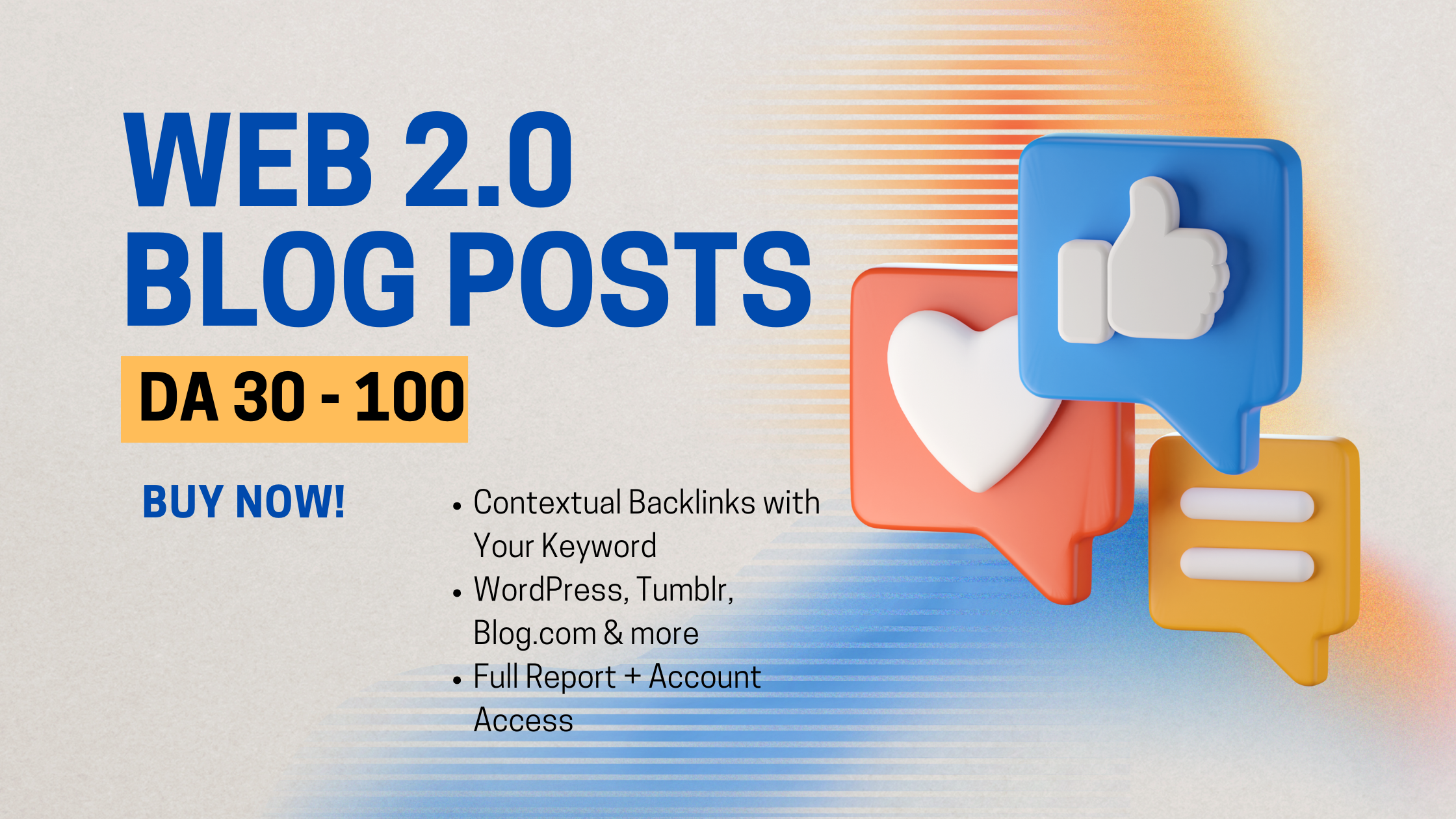 30 Unique Web 2.0 Blog Posts on Google-Indexed High D...