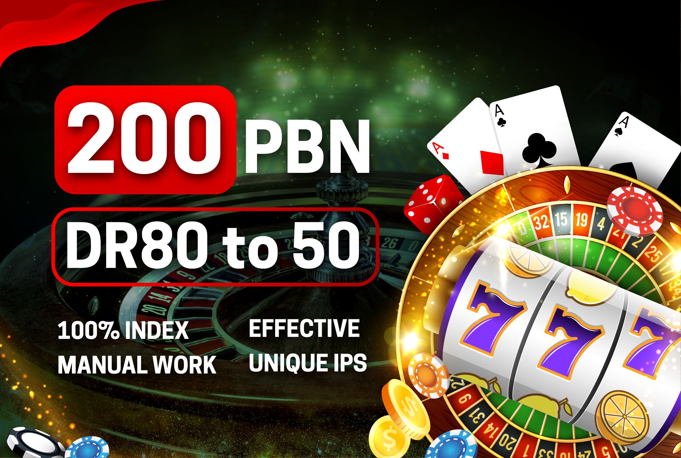 Rank 1st with our Most High Authority 200 DR80 to 50 ...