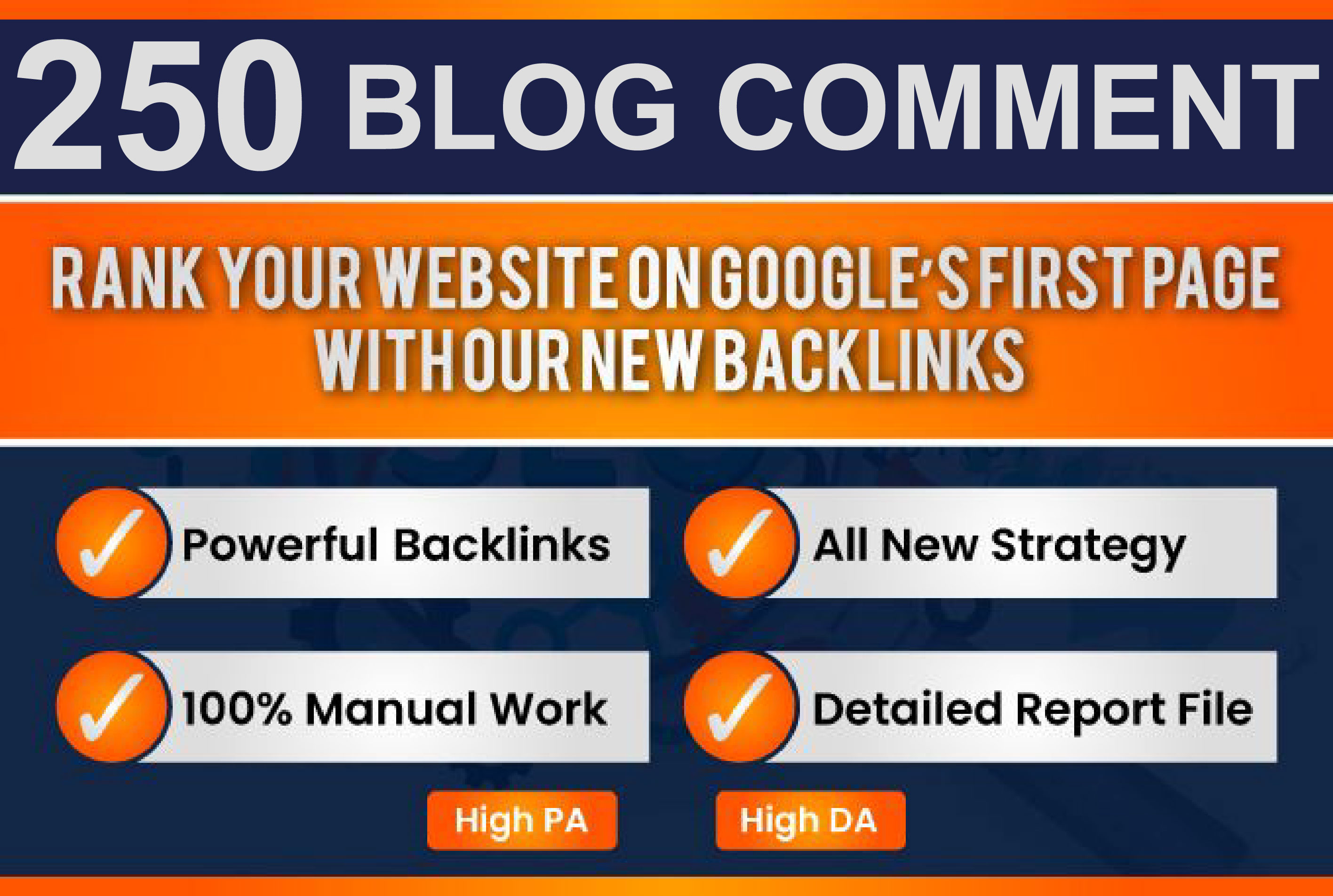 Build 250 Do-follow Comments Backlinks on High DA PA ...