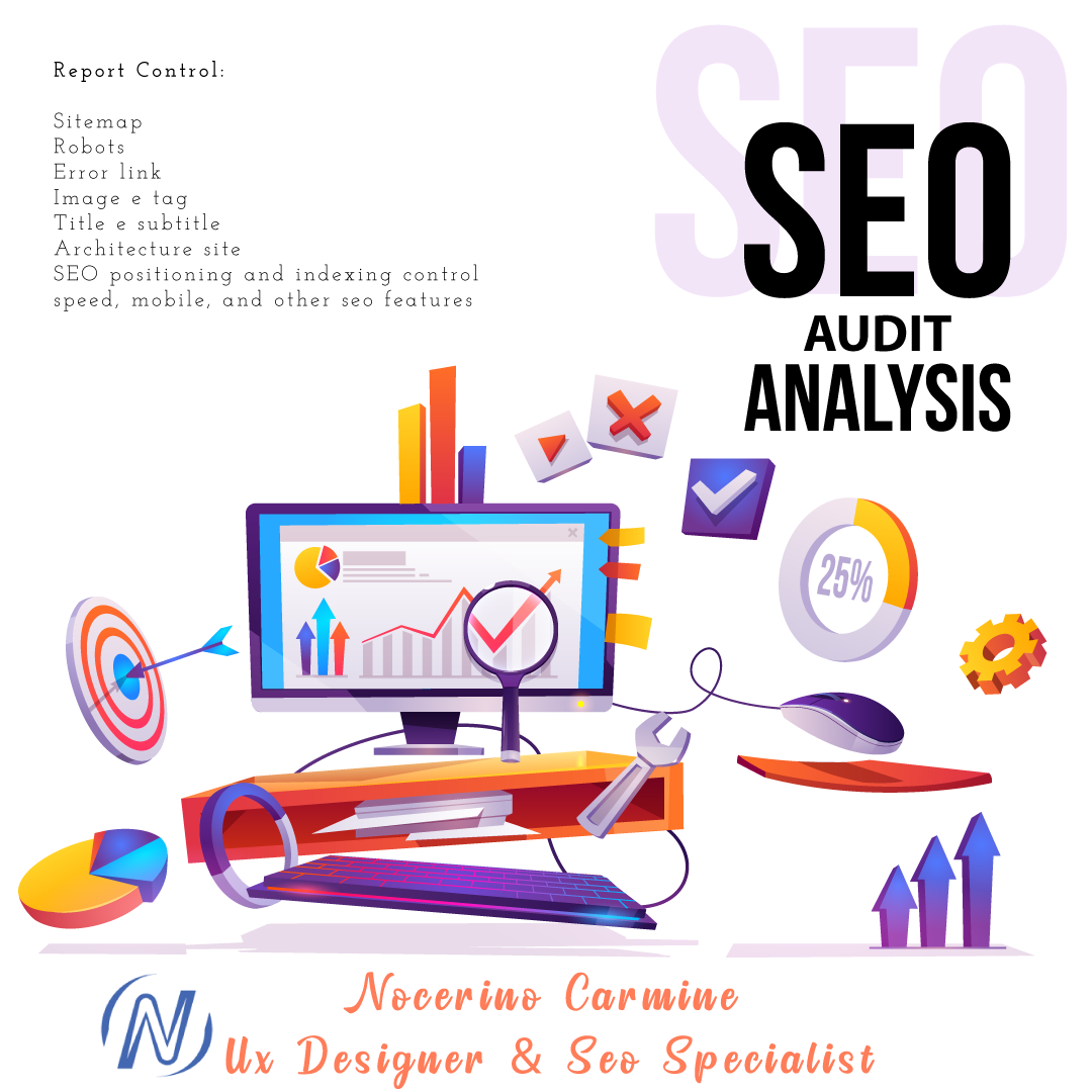 I will create a detailed report seo audit of your web...