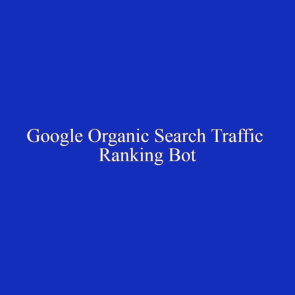 I Will Give Website Organic Search Ranking Traffic Bo...