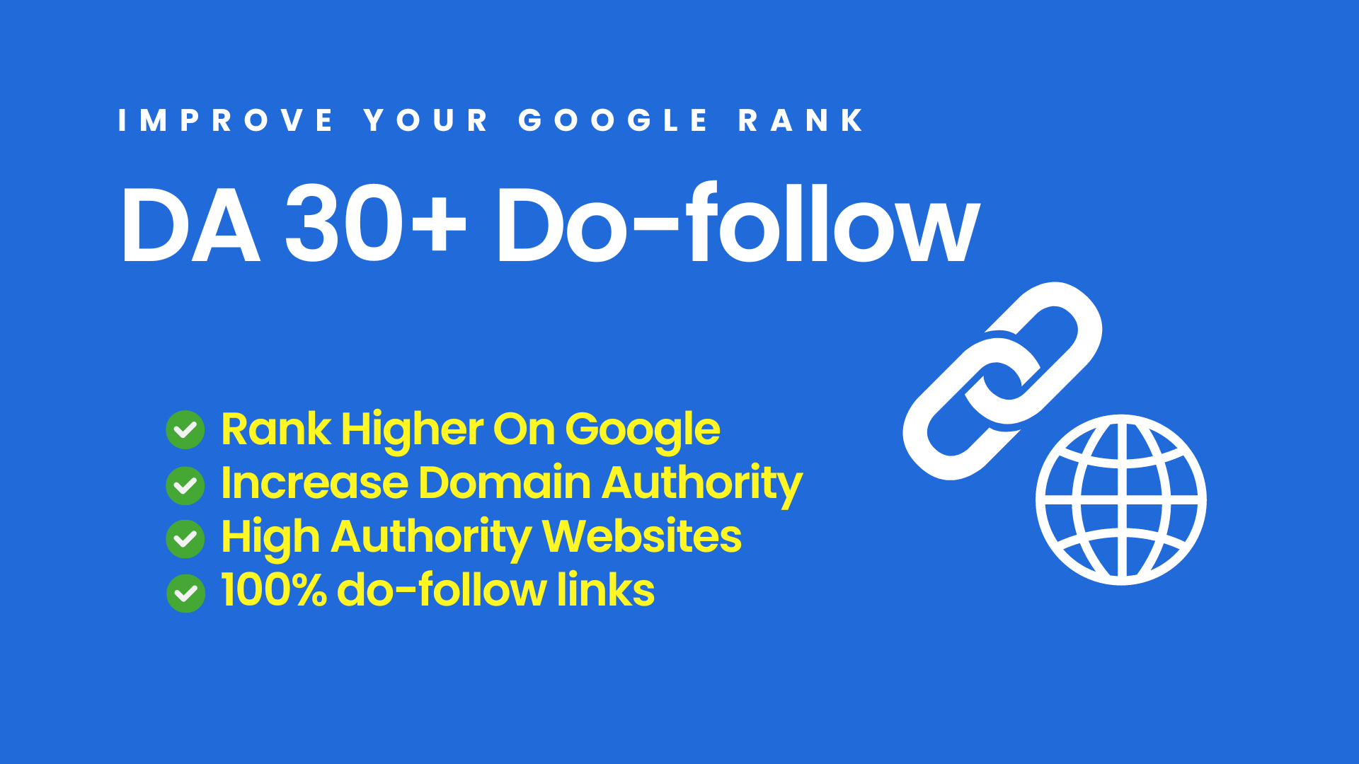 25 High Authority DA 30+ Do-Follow Backlinks - Boost ...