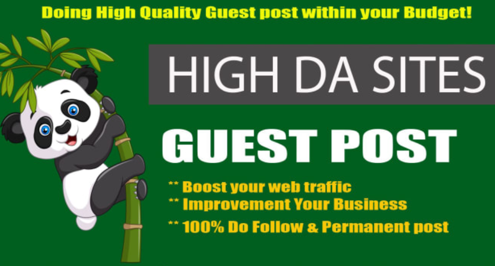 Write and Publish 6 Guest Post Backlinks On DA 90 to ...