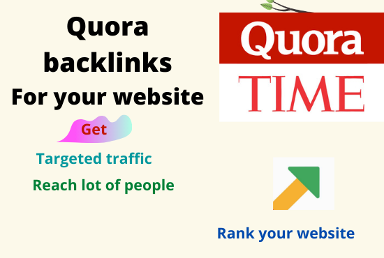 Promote your website with 20 high quality quora answe...