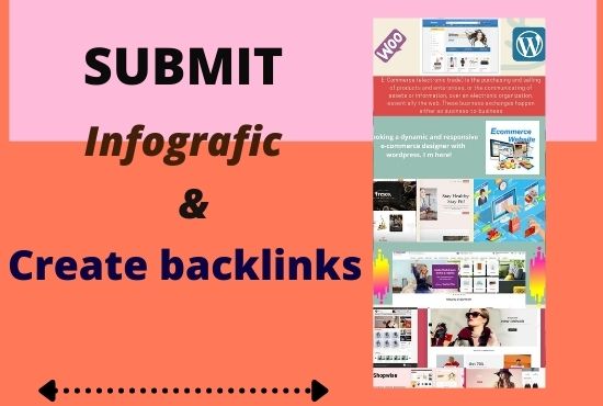 I will create 5 backlinks with infographics for your ...