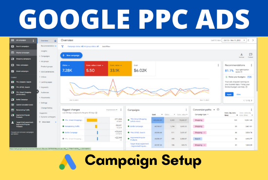 I will Setup Google PPC Ads Campaign with a Best Resu...