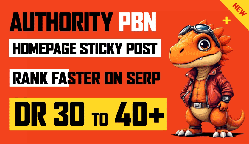 GET All 100 Powerful DR50+ Homepage Sticky PBNs Backlinks Fast Ranking on Google