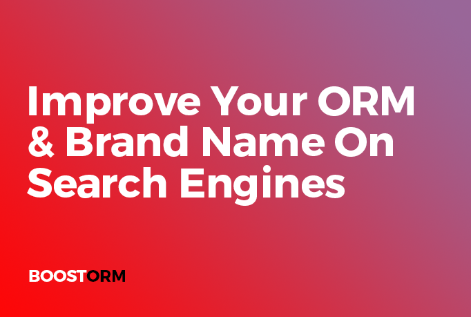 I will help to improve your online reputation managem...